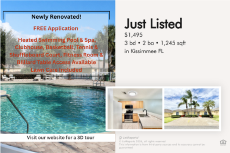 Kissimmee Townhome: 2140 Mystic Ring Loop