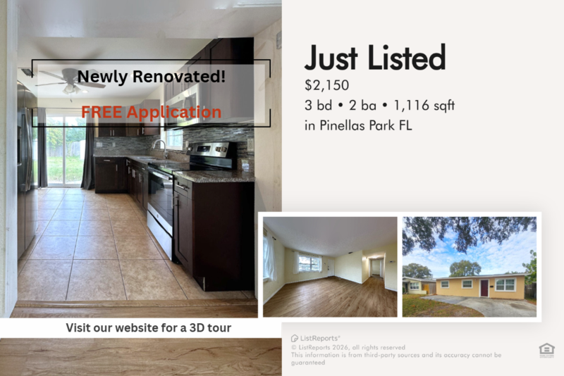 Pinellas Park House: 4041 67th Avenue North