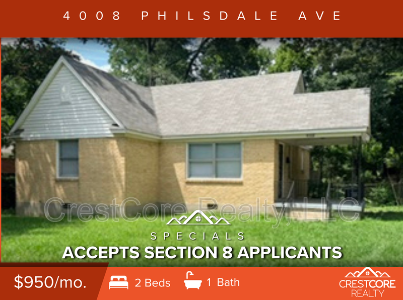 Memphis House: 4008 Philsdale Ave