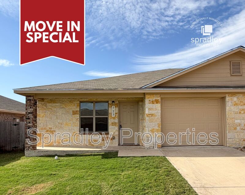 Belton Townhome: 723 Laila Ln