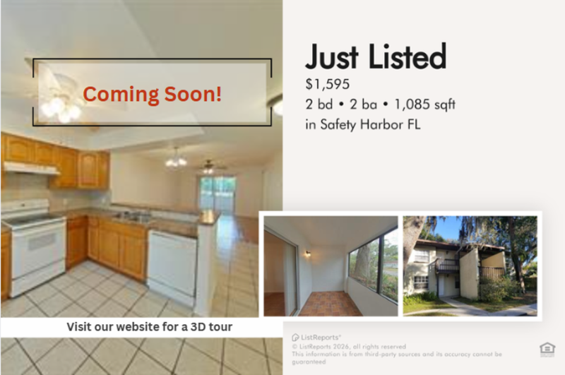 Safety Harbor Condo: 380 2nd Avenue North - C