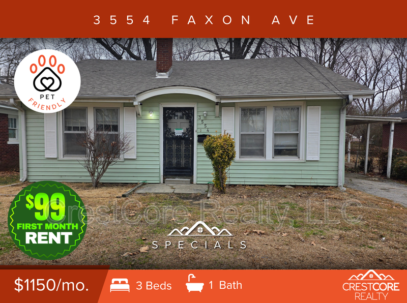 Memphis House: 3554 Faxon Ave