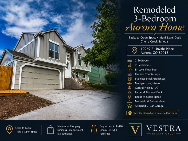 Aurora House: 19969 East Linvale Place