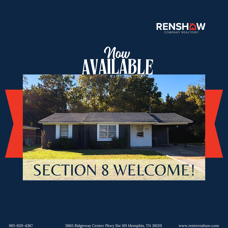 Memphis House: 4041 Ebbtide St