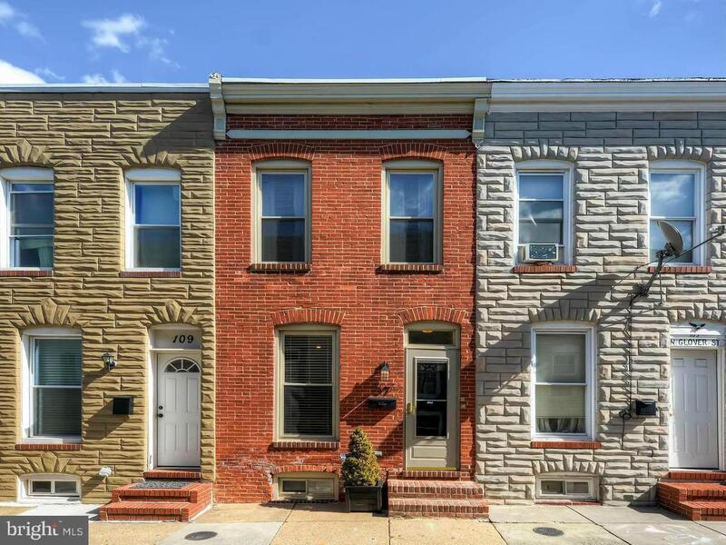 Baltimore Townhome: 107 North Glover Street - 1