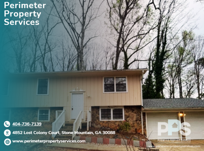 Stone Mountain House: 4852 Lost Colony Court