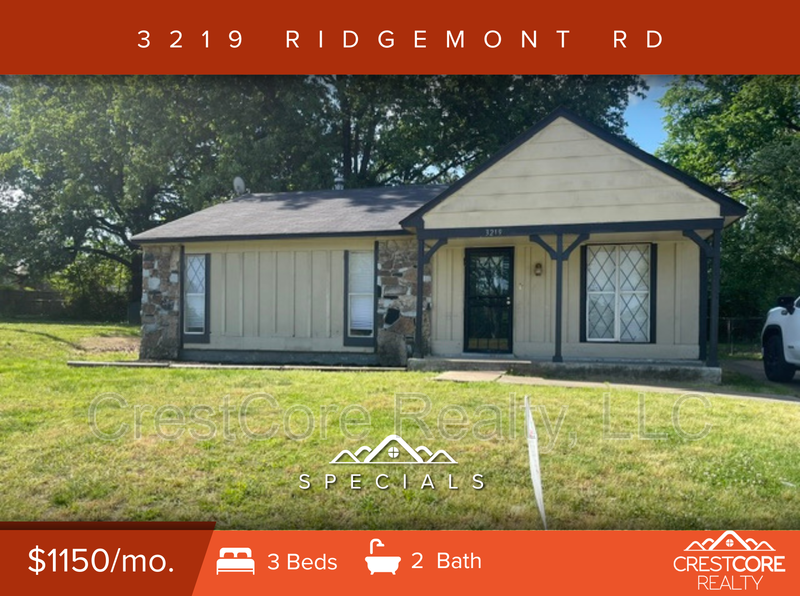 Memphis House: 3219 Ridgemont Rd