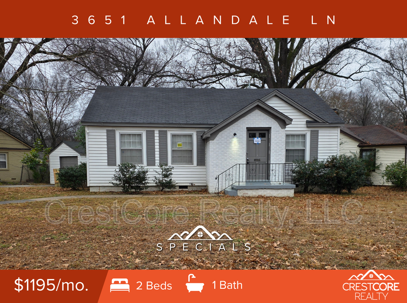 Memphis House: 3651 Allandale Ln