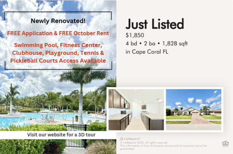 Cape Coral House: 3422 Cancun Court