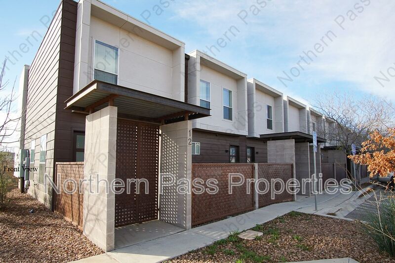 El Paso Townhome: 6262 Woodrow Bean