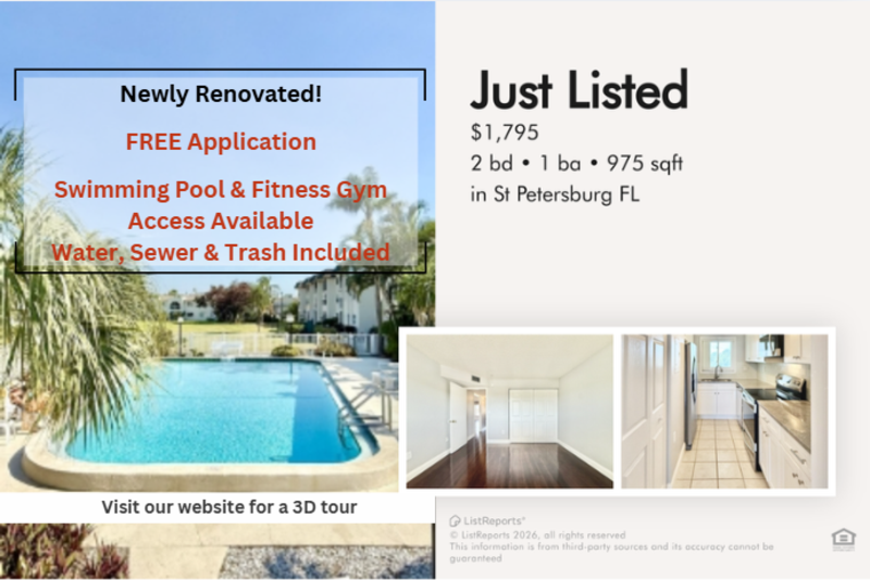 Saint Petersburg Condo: 4595 Chancellor Street NE