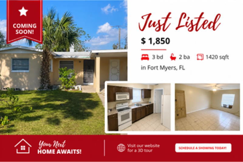 Fort Myers House: 2985 Saint Charles Street
