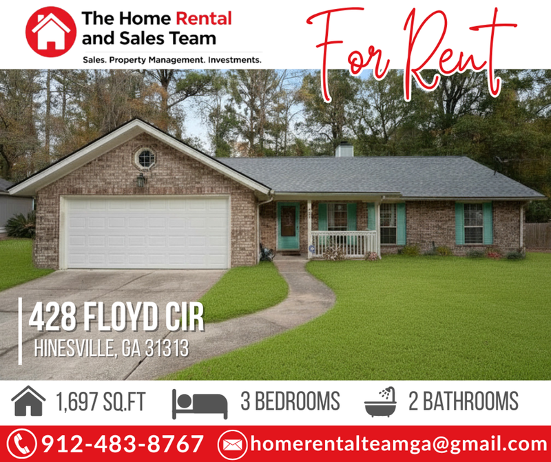 Hinesville House: 428 Floyd Circle