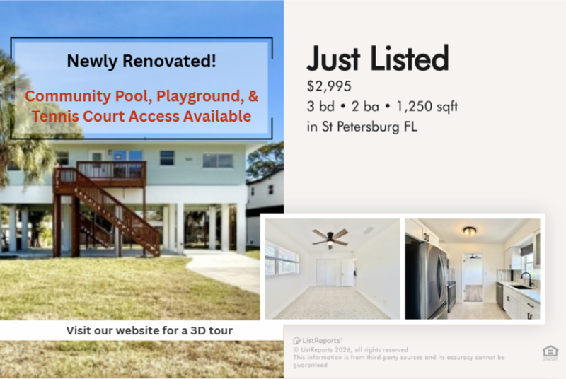 St. Petersburg House: 4869 Venetian Boulevard Northeast