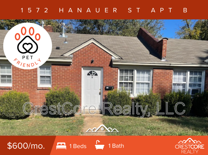 Memphis House: 1572 Hanauer St