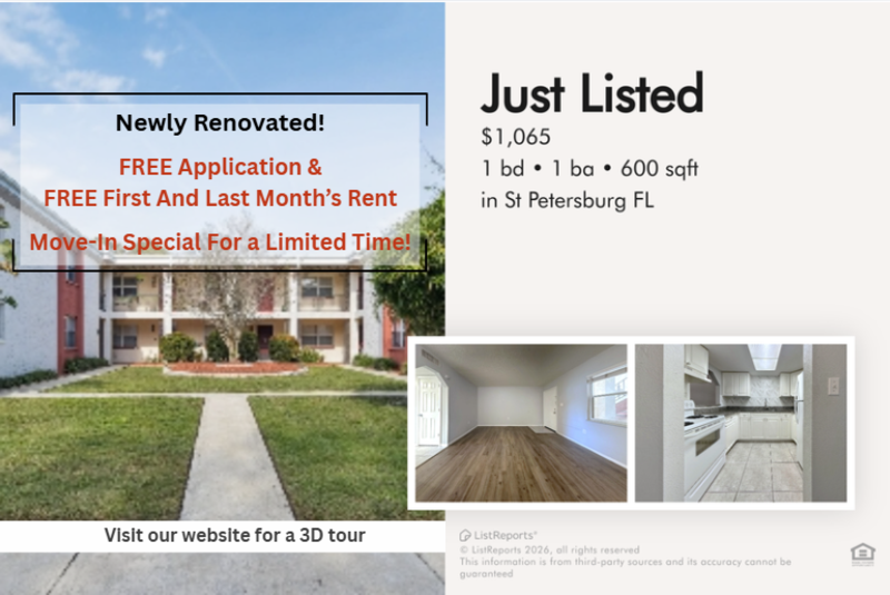 St. Petersburg Condo: 4725 39th Avenue North - 104