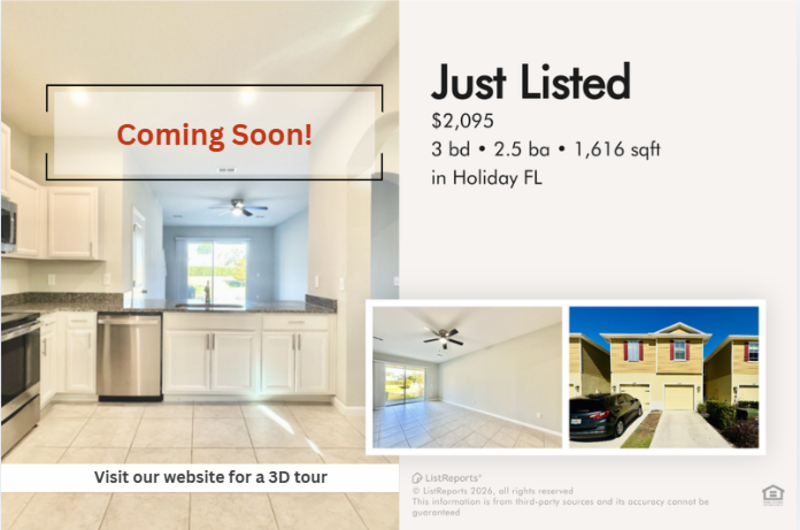 Holiday Townhome: 3093 Inlet Breeze Way