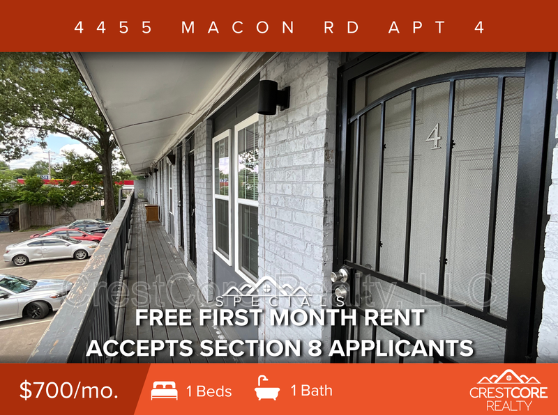 Memphis Condo: 4455 Macon Rd