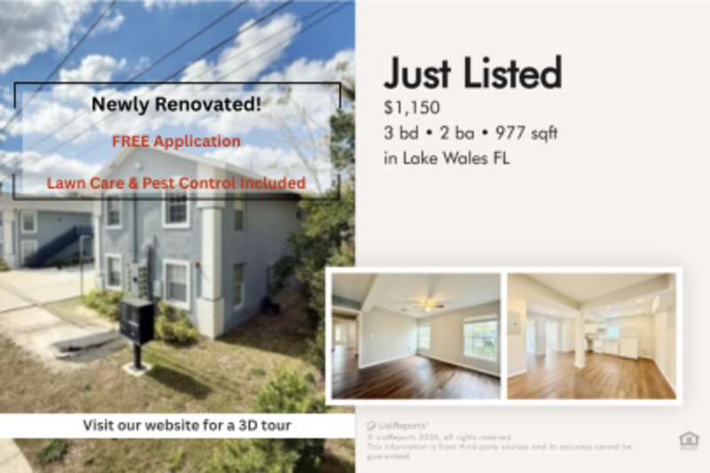 Lake Wales Condo: 425 F Street #3