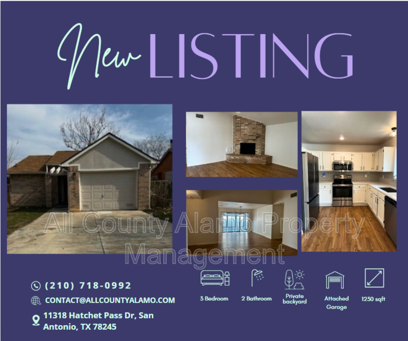 San Antonio House: 11318 Hatchet Pass Dr