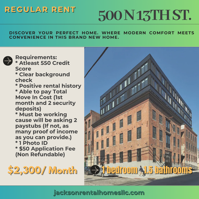 Philadelphia Condo: 500 North 13th Street - 1