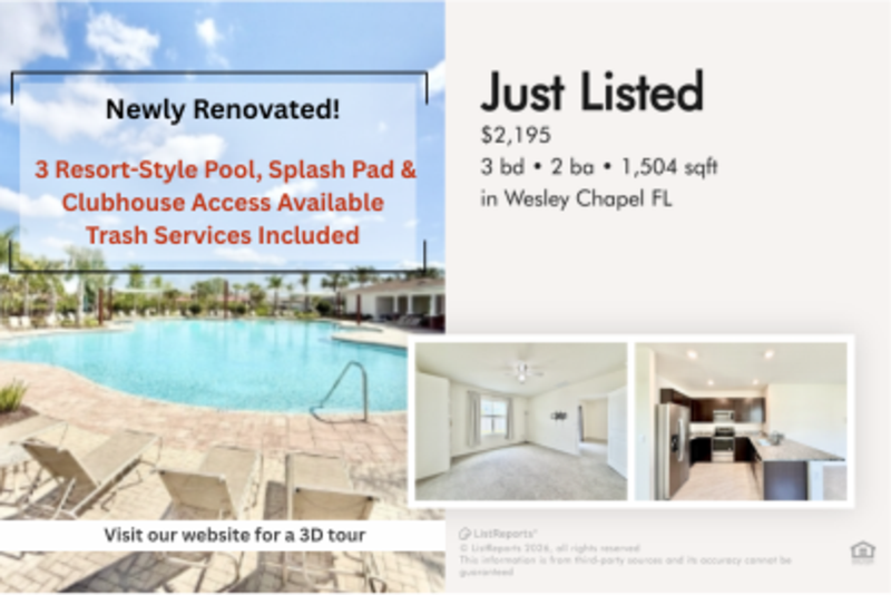 Wesley Chapel House: 5699 Chorleywood Lane
