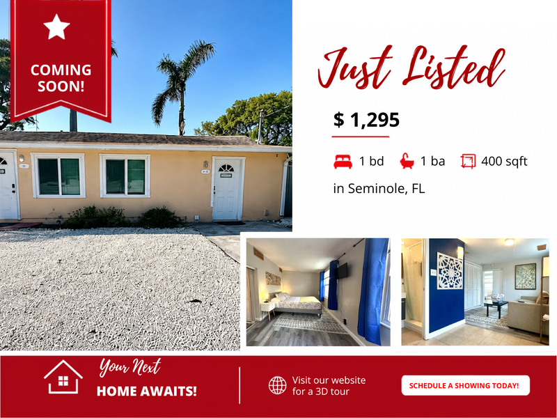 Seminole Condo: 10548 Lake Drive #A