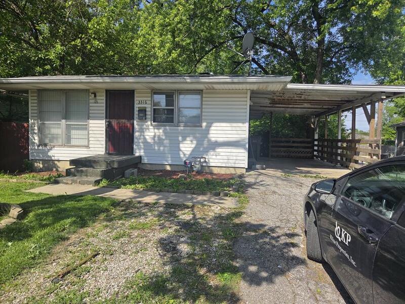 Indianapolis House: 3316 N. Emerson Ave