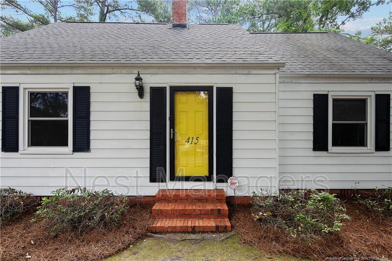 Fayetteville House: 415 Vista Drive
