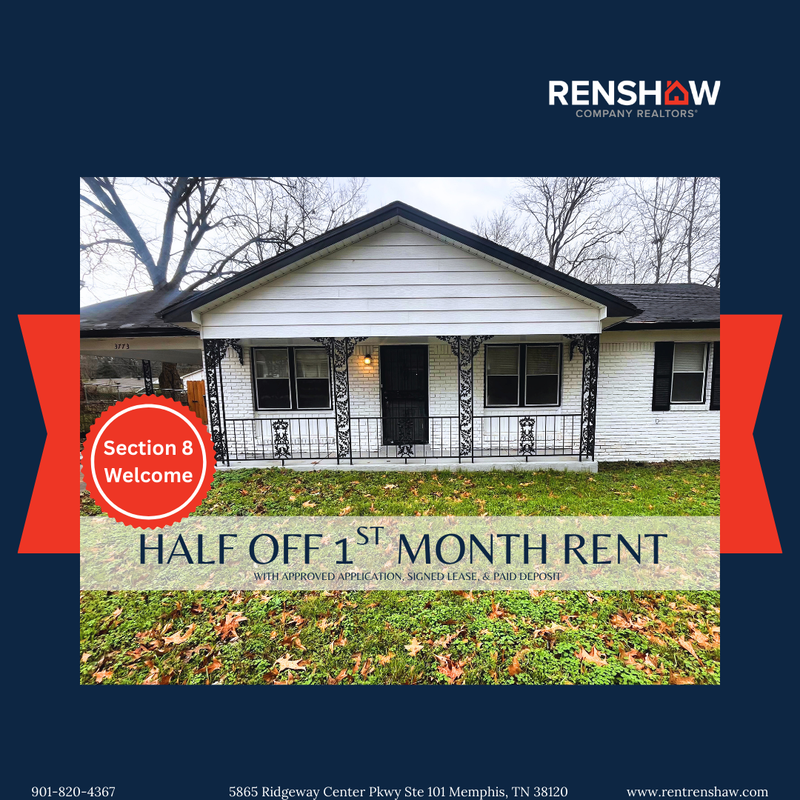 Memphis House: 3773 Voltaire Ave