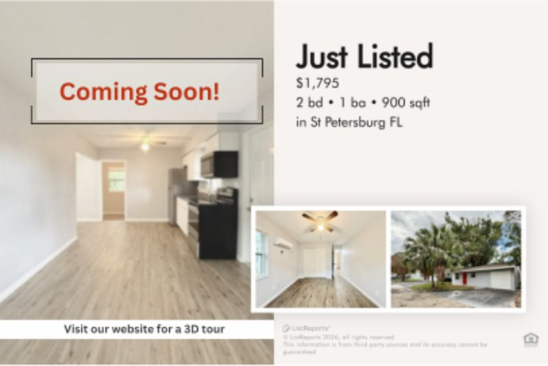 St. Petersburg House: 4091 58th Avenue North - F