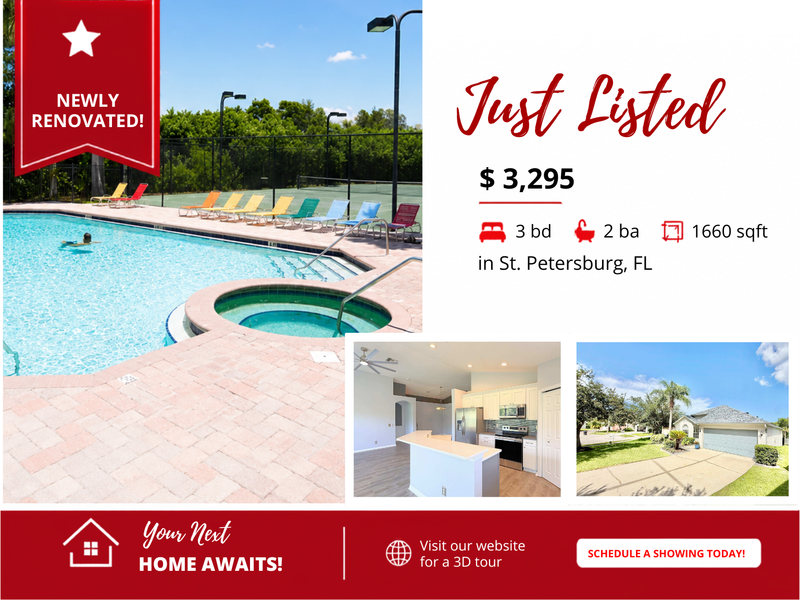 St. Petersburg House: 838 Addison Drive Northeast