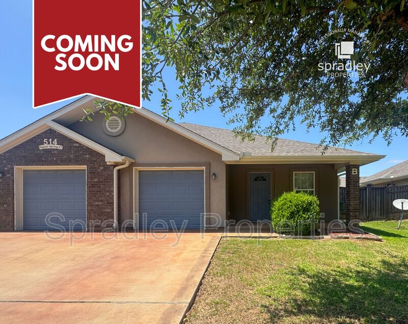 Temple Townhome: 517B Pepper Spring Ct