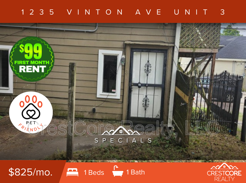Memphis Condo: 1235 Vinton Ave