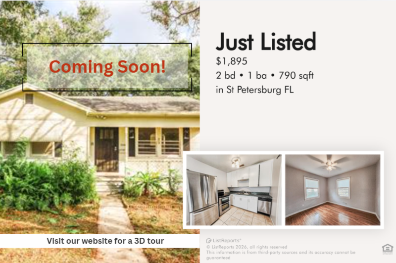St. Petersburg House: 3241 Yale Street North