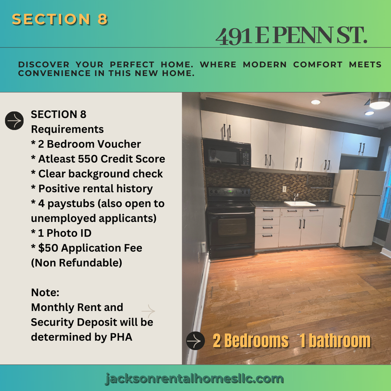Philadelphia House: 491 East Penn Street