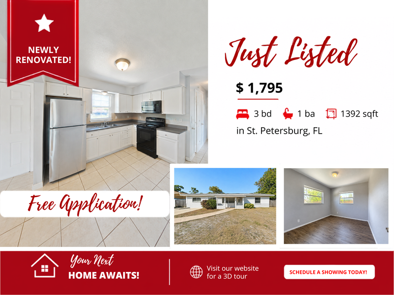 St. Petersburg House: 3655 29th Avenue South