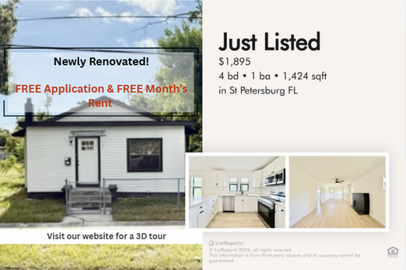 St. Petersburg House: 1426 40th Street South