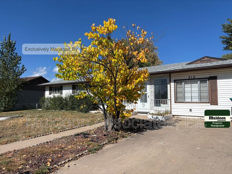 Colorado Springs House: 212 Grape Dr