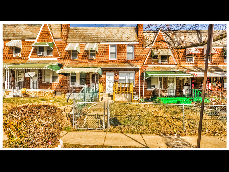 Baltimore Townhome: 3336 West Caton Avenue