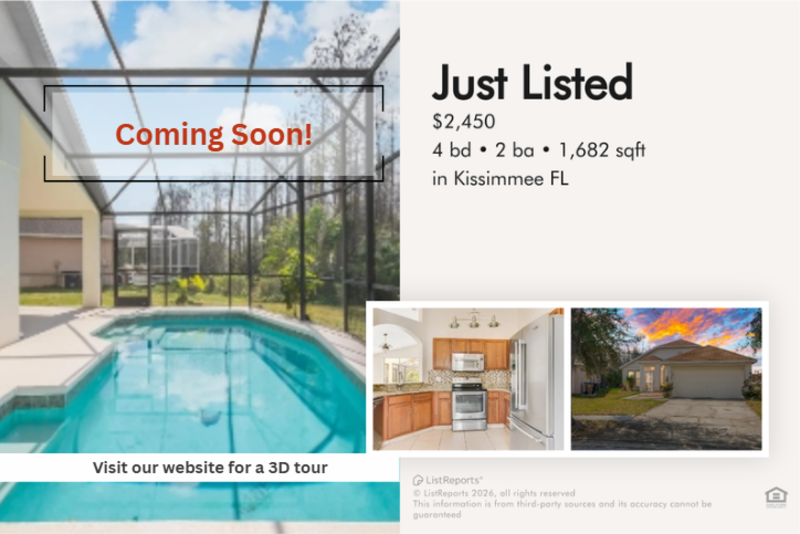 Kissimmee House: 3120 Stern Court