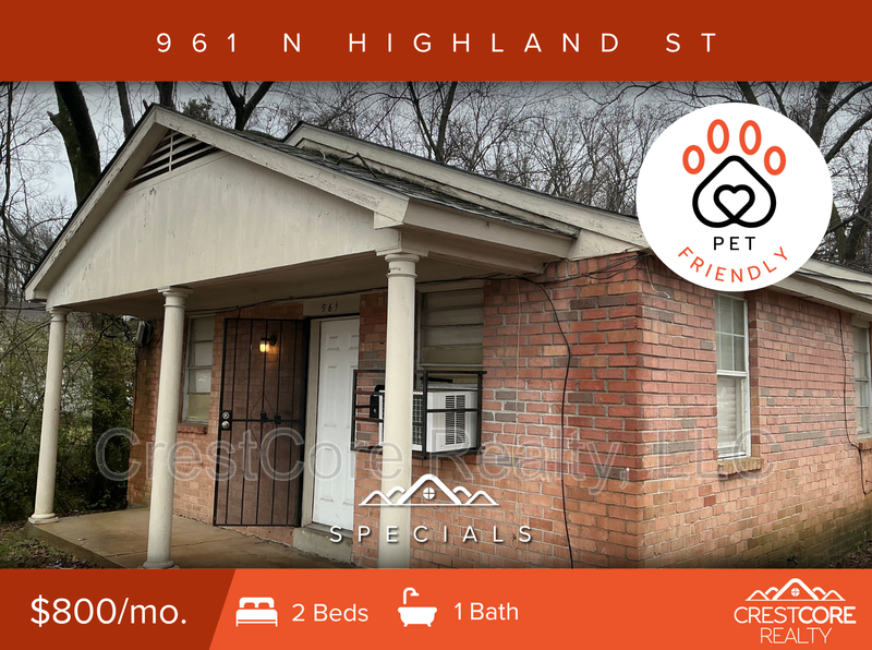 Memphis Condo: 961 N Highland St
