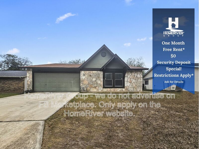 San Antonio House: 8946 Rich Trace St