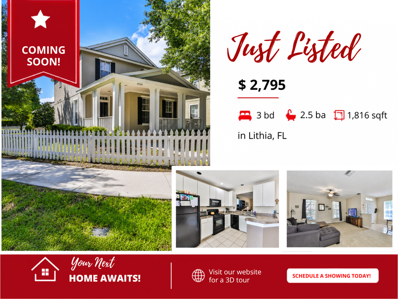 Lithia House: 16221 Bridgewalk Drive