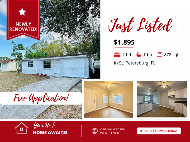 St. Petersburg House: 758 62nd Avenue North