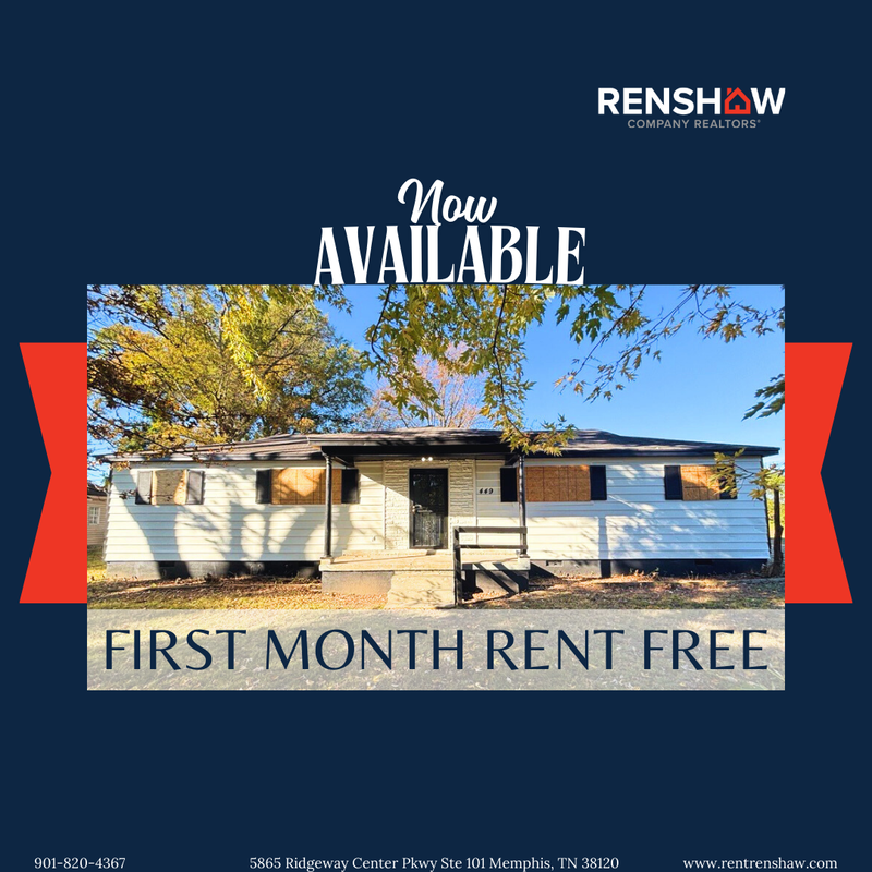 Memphis House: 449 Burlington Cir