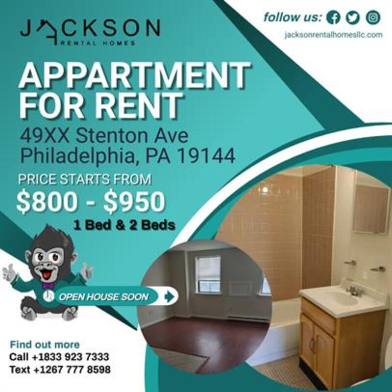 Request a Viewing for 4901 Stenton Avenue Tenant Turner