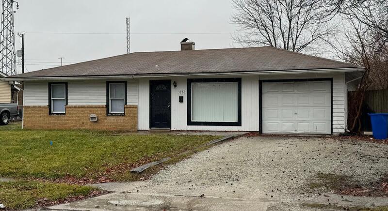 Indianapolis House: 3226 N Wellington Ave