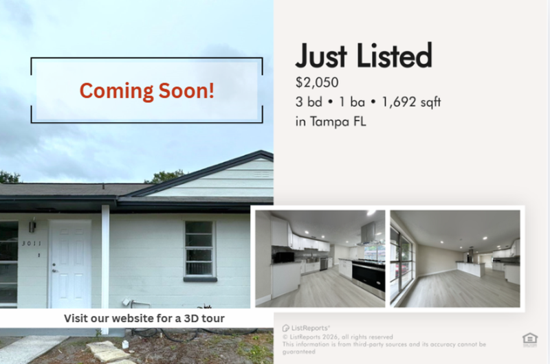 Tampa House: 3011 North 43rd Street