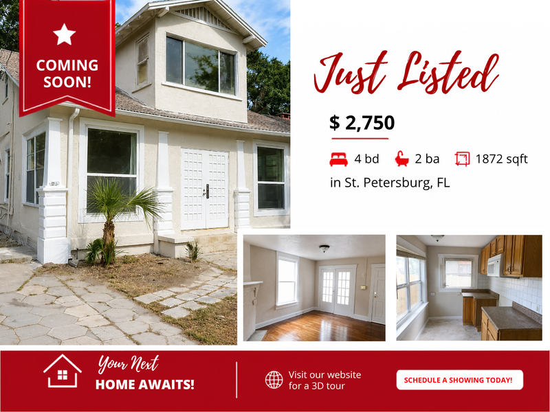 St. Petersburg House: 975 13th Avenue South